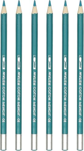 Patikil Watercolor Pencil ، 6pcs أقلام قابلة للذوبان في الماء للمزج ، والتلوين ، ورسم الرسم ، والرسم ، والأحمر الأرجواني in Kuwait