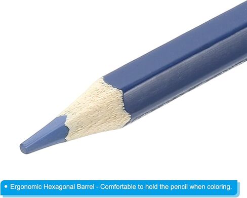 PATIKIL Watercolor Pencil, 6Pcs Water Soluble Pencils for Blending, Coloring, Sketch Drawing, Painting, Purple Red in Saudi Arabia