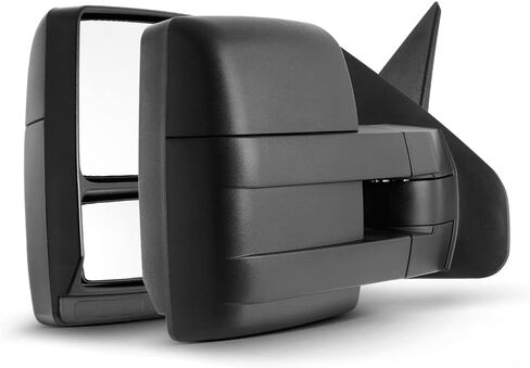 ACANII - For 2004-2014 Ford F150 Pickup Truck [w/o Power Heated] Manual Towing Telescoping View Side Mirrors Left+Right in Saudi Arabia
