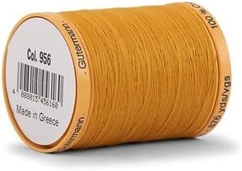 Gutermann Natural Cotton Thread (876yd/800m Each) 3-Pack Bundle with 3 Bella's Crafts Needle Threaders (Egg White-919) in Saudi Arabia