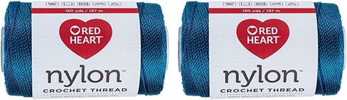 Red Heart Crochet Thread Black Crochet - 2 Pack of 0 - Nylon - Size 18-150 Yards - Knitting/Crochet in Kuwait