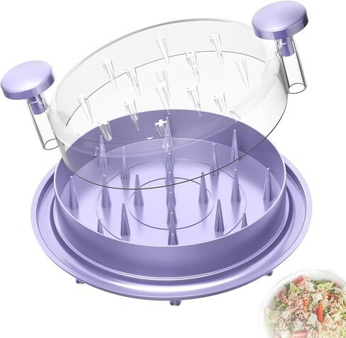 أداة Chicken Shredder تويست أجسام اللحم الكبيرة لثدي الدجاج ، وأدوات المطبخ المرئية آلة طاحونة مع الفرشاة ، ومكافحة القطع المريحة ذات الغسالة الصلاحية ، ب. in Kuwait