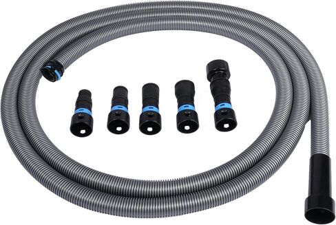 CEN-TEC Systems 94698 انقر سريع 10 أقدام. خرطوم للتفريغ المنزلي والتسوق مع محول أدوات الطاقة متعددة العلامات التجارية الموسعة مجموعة لجمع الغبار in Saudi Arabia