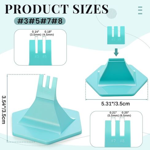 Leinuosen 2 Pcs Zipper Jig Tool for Zipper Pulls 4 Size #3#5#7#8 Handy Zip Fastener Jig Installing Tool Zip Sliders for Pants Dresses Jackets in Kuwait
