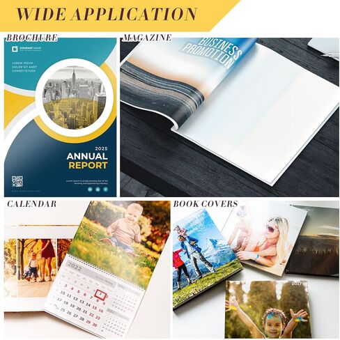 800 Sheets Double Sided Photo Paper 54 Lbs 9.5mil 200gsm Unit for Printer Glossy for Inkjet Printing Making Greeting Card Printing (4 x 6 Inch) in Kuwait