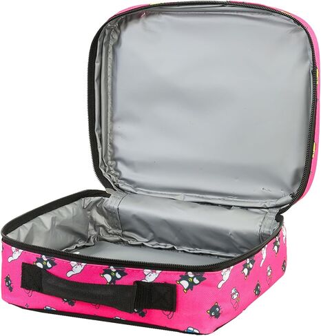 Hello Kitty و Kuromi Lunch Box Set - حزمة من حقيبة غداء Sanrio التي تتميز بـ Kuromi Plus Tattoos ، زجاجة ماء | Hello Kitty School Supplies in Saudi Arabia