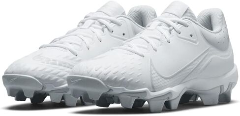 Nike Hyperdiamond 4 Keystone مصبوب الكرة اللينة SZ 8 أسود | أبيض | رمادي in Kuwait
