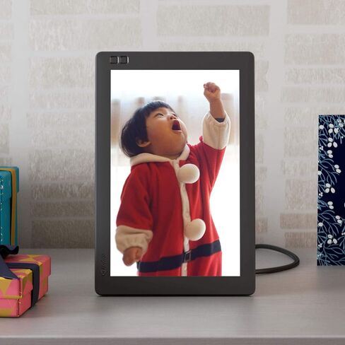 Nixplay WiFi 10.1" Touch Screen Digital Picture Frame I Easy Set Up I Create Family Shared Playlists I Perfect Digital Picture Frame for Gifting I Securely Share Photos/Videos via Email or App in Kuwait