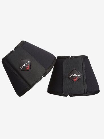 LeMieux Fleece WrapRound Overreach Horse Boots - Protective Gear and Training Equipment - Equine Boots, Wraps & Accessories (White - Large) in Saudi Arabia