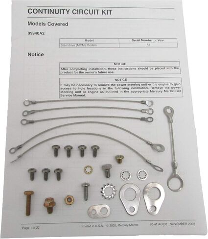 Mercury Continuity Kit Circuit Kit in Saudi Arabia