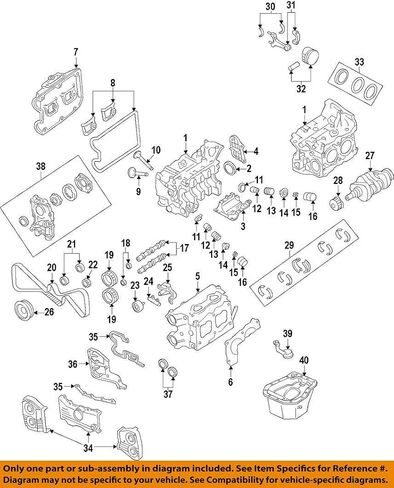 Subaru Camshaft Sprocket - 13321AA001 in Saudi Arabia