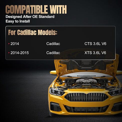 6510 LTR7IX-11 Platinum Iridium Spark Plugs 4 Pack متوافقة مع Cadillac XTS 2014-2015 3.6L V6 متوافق مع Cadillac CTS 2014 3.6L V6 Engine in Kuwait