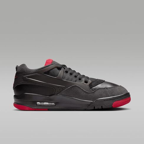 Air Jordan 4 RM Men's Shoes (FQ7939-060 ، Black/Anthracite/Varsity Red) الحجم 11 in Saudi Arabia