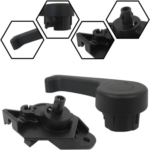 Hood Release Handle with Mounting Bracket,Hood Latch Assembly for Lincoln MKZ 2013-2020 in Saudi Arabia