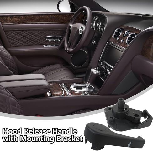 Hood Release Handle with Mounting Bracket,Hood Latch Assembly for Lincoln MKZ 2013-2020 in Saudi Arabia
