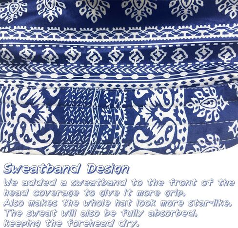 جارسيرا كوتون مبطنة قبل أن يرتبت قبل الرأس من المجموعة الطويلة الطويلة غطاء المجموعة CEMO CAPLEAL للنساء رجال عمامة زرقاء in Kuwait