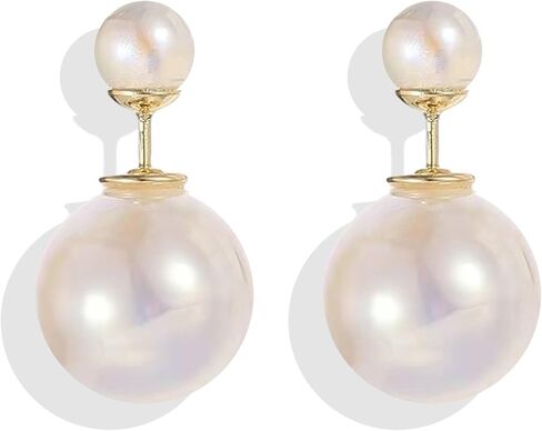 أقراط لؤلؤة للنساء أقراط القوس القوس أقراط حفلة حفلات زفاف للعرائس هدايا المجوهرات in Kuwait