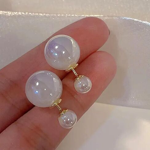 أقراط لؤلؤة للنساء أقراط القوس القوس أقراط حفلة حفلات زفاف للعرائس هدايا المجوهرات in Kuwait