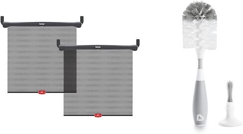 Munchkin® Brica® 2 Count Car Window Roller Shade with White Hot® Heat Alert and Arm & Hammer 36 Count Pacifier Wipes in Kuwait