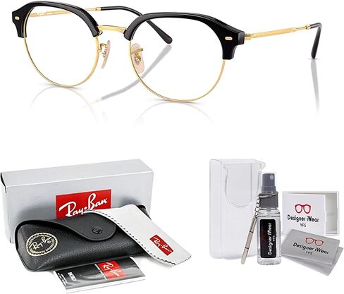 Ray-Ban RB4429 Rounded eyeglasses for Men for Women + BUNDLE With Designer iWear Complimentary Eyewear Kit in Saudi Arabia