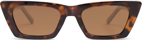 SOJOS المستطيل العصبي المستقطب النظارات الشمسية للنساء الرجال الرجعية الضيقة cateye sunnies SJ2354 in Saudi Arabia
