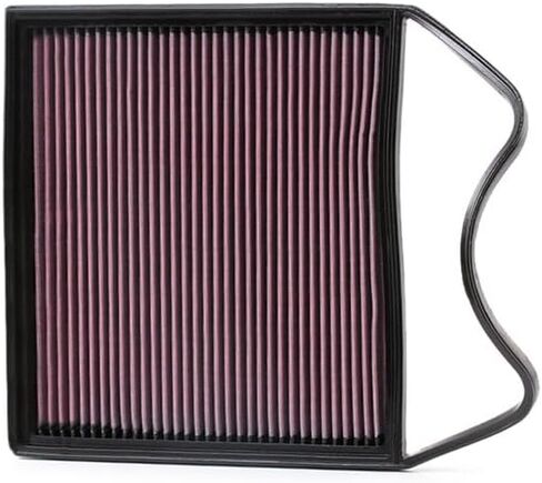 K&N High-Flow Original Lifetime Engine Air Filter: Increase Power & Acceleration, Washable, Premium, Replacement Car Air Filter: Compatible with 2006-2017 BMW (Z4, 135i & other select models) 33-2367 in Saudi Arabia