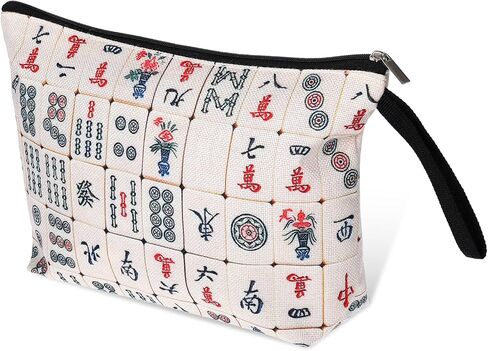 Mahjong Bag, Mahjong Gifts for Women Gifts for Mahjong Players Mahjong Accessories Mahjong Gifts for Mahjong Lover Women Mom Grandma Birthday Travel in Kuwait