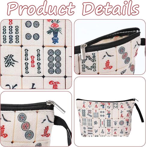 Mahjong Bag, Mahjong Gifts for Women Gifts for Mahjong Players Mahjong Accessories Mahjong Gifts for Mahjong Lover Women Mom Grandma Birthday Travel in Kuwait