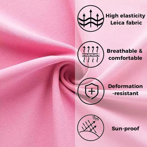 Horse Fly Mask with Ear Protection, Face Cover for Horses,Super Stretchy Comfort Cherry Blossom Pink M for Horse-Adult in Saudi Arabia
