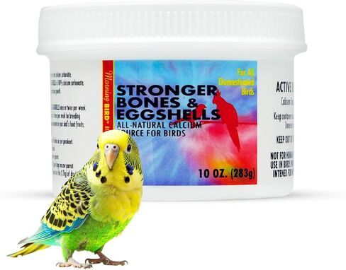 Morning Bird Stronger Bones & Eggshells, Calcium Carbonate for Breeding and Non-Breeding Birds, Promotes Healthy Bone Growth, 10 oz in Saudi Arabia
