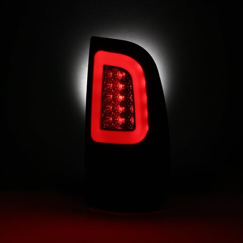 AKKON - For Black Smoked 2008-2016 Ford F250 F350 F450 F550 SuperDuty LED Tube Tail Lights Pair Brake Lamps in Saudi Arabia