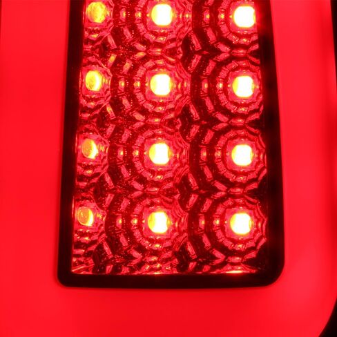 AKKON - For Black Smoked 2008-2016 Ford F250 F350 F450 F550 SuperDuty LED Tube Tail Lights Pair Brake Lamps in Saudi Arabia