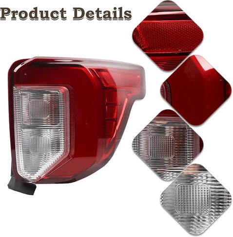 LH USA Type Tail light Include Screws Assembly Fit for 2020-2023 Ford Explorer Rear Lamp Included Plastic Screw Stud With Thread Left Driver Side FO2800275 LB5Z13405F in Kuwait