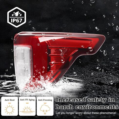 LH USA Type Tail light Include Screws Assembly Fit for 2020-2023 Ford Explorer Rear Lamp Included Plastic Screw Stud With Thread Left Driver Side FO2800275 LB5Z13405F in Kuwait