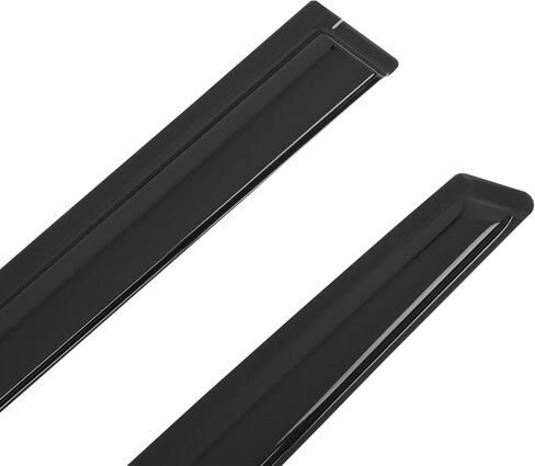 IKON MOTORSPORTS Tape on Window Visors Compatible with 2021-2025 Kia Sorento, Acrylic Smoke/Tinted Rain Guards, Side Window Wind Deflectors 4PCS in Saudi Arabia