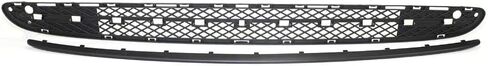 Garage-Pro Bumper Grille Compatible with Mercedes Benz C230 2003-2007, C240 2001-2005, C280 2006-2007, C320 2001-2005, w/Center Molding, w/Avantgarde Package (954), w/o AMG Styling Package (772) in Saudi Arabia