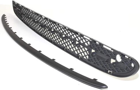 Garage-Pro Bumper Grille Compatible with Mercedes Benz C230 2003-2007, C240 2001-2005, C280 2006-2007, C320 2001-2005, w/Center Molding, w/Avantgarde Package (954), w/o AMG Styling Package (772) in Saudi Arabia