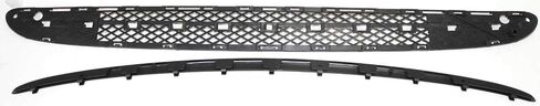Garage-Pro Bumper Grille Compatible with Mercedes Benz C230 2003-2007, C240 2001-2005, C280 2006-2007, C320 2001-2005, w/Center Molding, w/Avantgarde Package (954), w/o AMG Styling Package (772) in Saudi Arabia