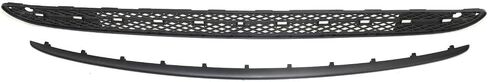 Garage-Pro Bumper Grille Compatible with Mercedes Benz C230 2003-2007, C240 2001-2005, C280 2006-2007, C320 2001-2005, w/Center Molding, w/Avantgarde Package (954), w/o AMG Styling Package (772) in Saudi Arabia