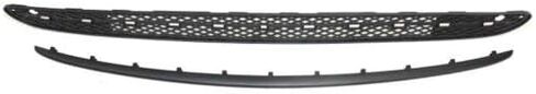 Garage-Pro Bumper Grille Compatible with Mercedes Benz C230 2003-2007, C240 2001-2005, C280 2006-2007, C320 2001-2005, w/Center Molding, w/Avantgarde Package (954), w/o AMG Styling Package (772) in Saudi Arabia