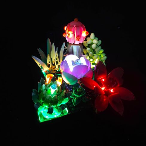 RC LED Light Kit for Lego Bamboo ، متوافق مع Lego Plants 10344 ، مجموعة الإضاءة المتصلة USB ، فكرة الهدية للفتيات ، الفتيان ، الخفيفة فقط ، بدون طراز Lego. (10344 Lego Bamboo) in Saudi Arabia