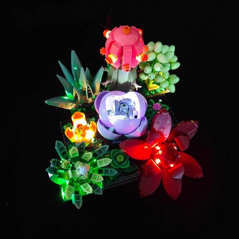 RC LED Light Kit for Lego Bamboo ، متوافق مع Lego Plants 10344 ، مجموعة الإضاءة المتصلة USB ، فكرة الهدية للفتيات ، الفتيان ، الخفيفة فقط ، بدون طراز Lego. (10344 Lego Bamboo) in Saudi Arabia