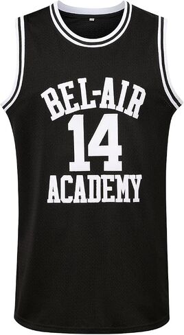 Smith #14 Bel Air Academy Fresh Prince Basketball Jersey Embroidered in Kuwait