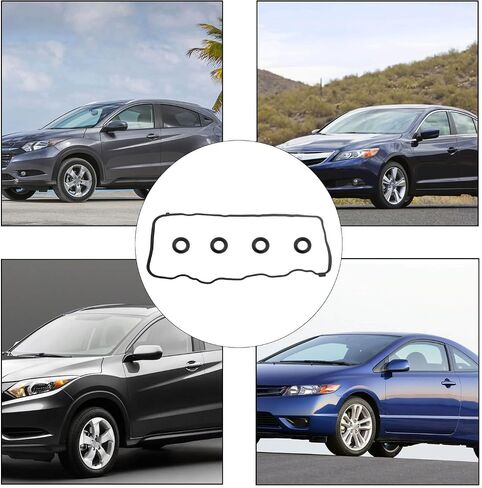 VS50741R محرك صمام غلاف الغطاء مجموعة ملائمة لعام 2006-2015 هوندا سيفيك 2016-2017 HR-V 2013-2015 ACURA ILX 1.8L 2.0 L4 ، حذاء المحرك استبدل 12341RNA01 VS50741R in Saudi Arabia