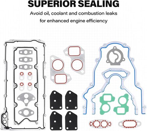 حشية رأس أسطوانة كاملة مجموعة مع ES72173 براغي ، متوافقة مع Chevy Avalanche Express Silverado Tahoe ، GMC Envoy Savana Yukon Sierra ، Escalade ، Buick Rainier 4.8L 5.3L V8 Engine in Saudi Arabia