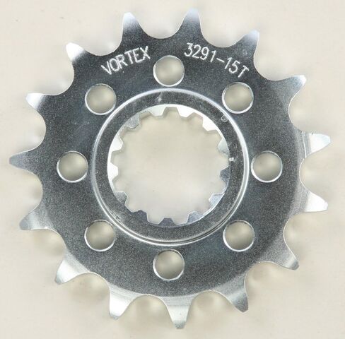 Vortex Front Steel Sprocket (520 / 15T) (Silver) Compatible With 15-18 YAMAHA YZF-R1 in Saudi Arabia
