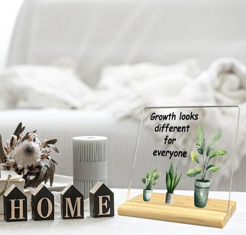 Human Sunshine Acrylic Desk Decorative Sign, Inspirational Sunshine Acrylic Desk Decor Gifts for Women Men, Motivational Decor for Office Home in Saudi Arabia
