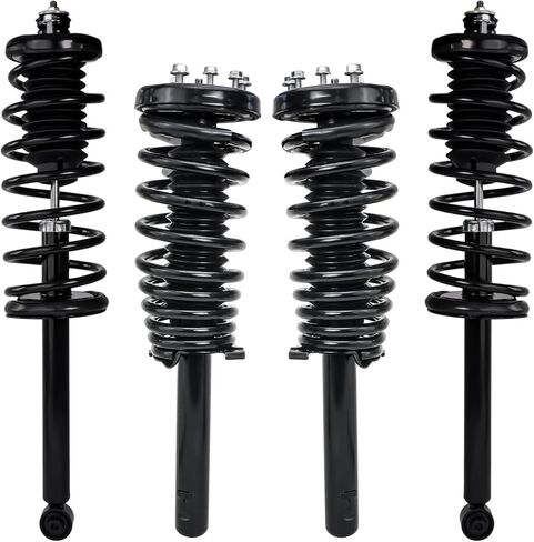 Detroit Axle-4 Struts for 1998-2002 Honda Accord 1999-2003 TL 2001-2003 CL STRUTS W/Coil Spring Sheer in Saudi Arabia