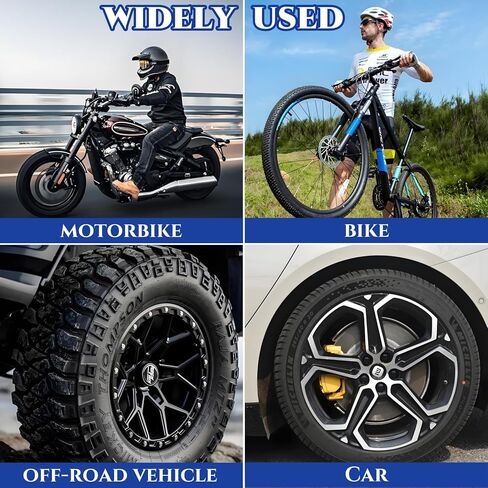 80 Pack Tire Repair Patch, 58mm Round Universal Tire Tube Patch Repair Kits, Heavy Duty Rubber Tire Tyre Puncture Fast Repair Cold Patches for Car, Truck, Motorcycle, Bike in Saudi Arabia