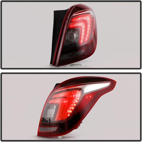 ACANII - For 2017-2022 Buick Encore Red Clear Factory Style LED Tail Light Brake Lamp Replacement Right Passenger Side in Saudi Arabia